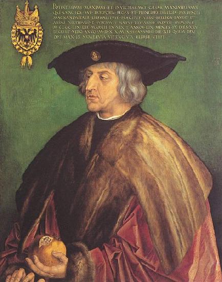 Albrecht Durer Portra des Kaisers Maximilians I oil painting image
